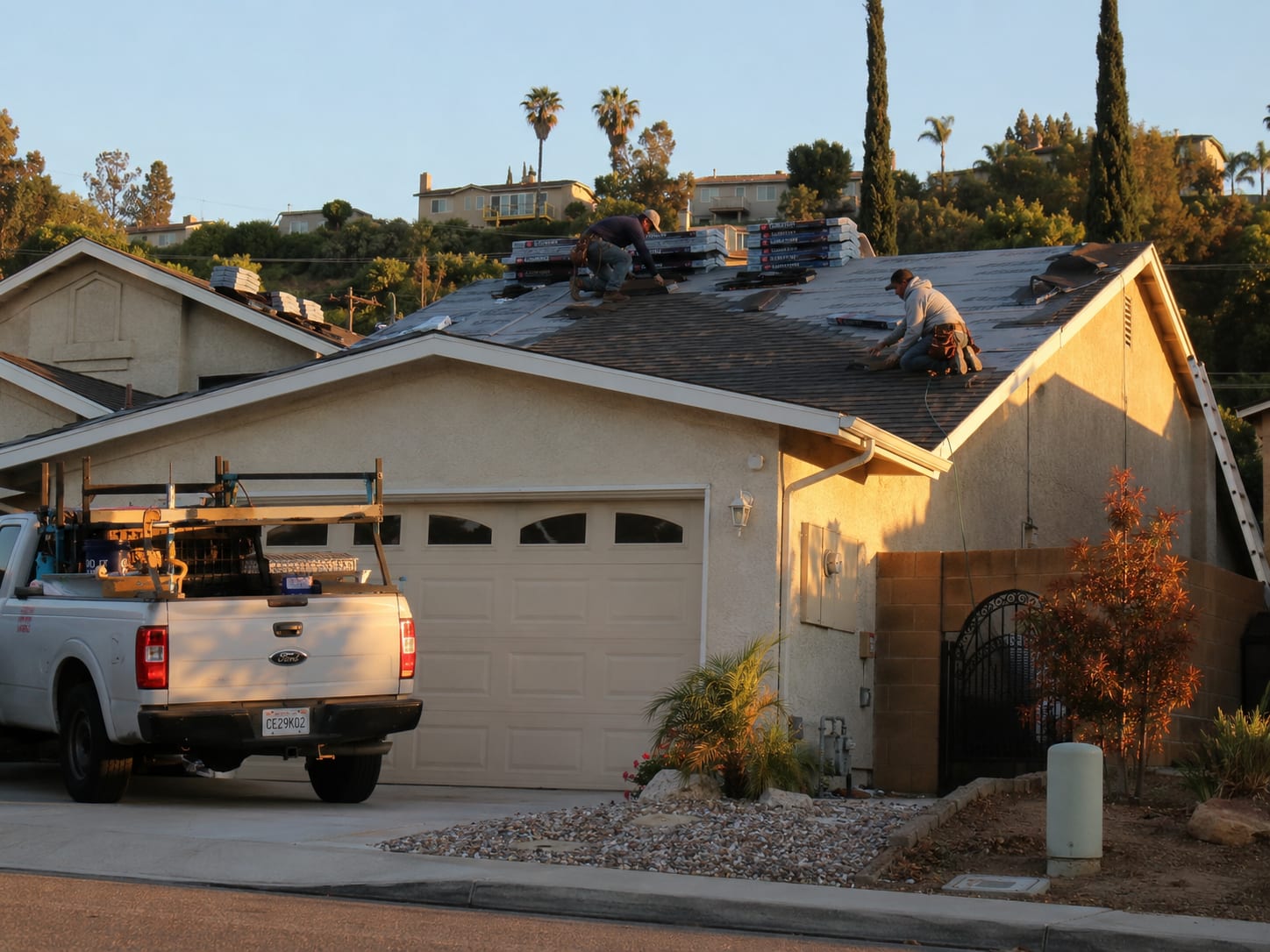 Local service business jobsite